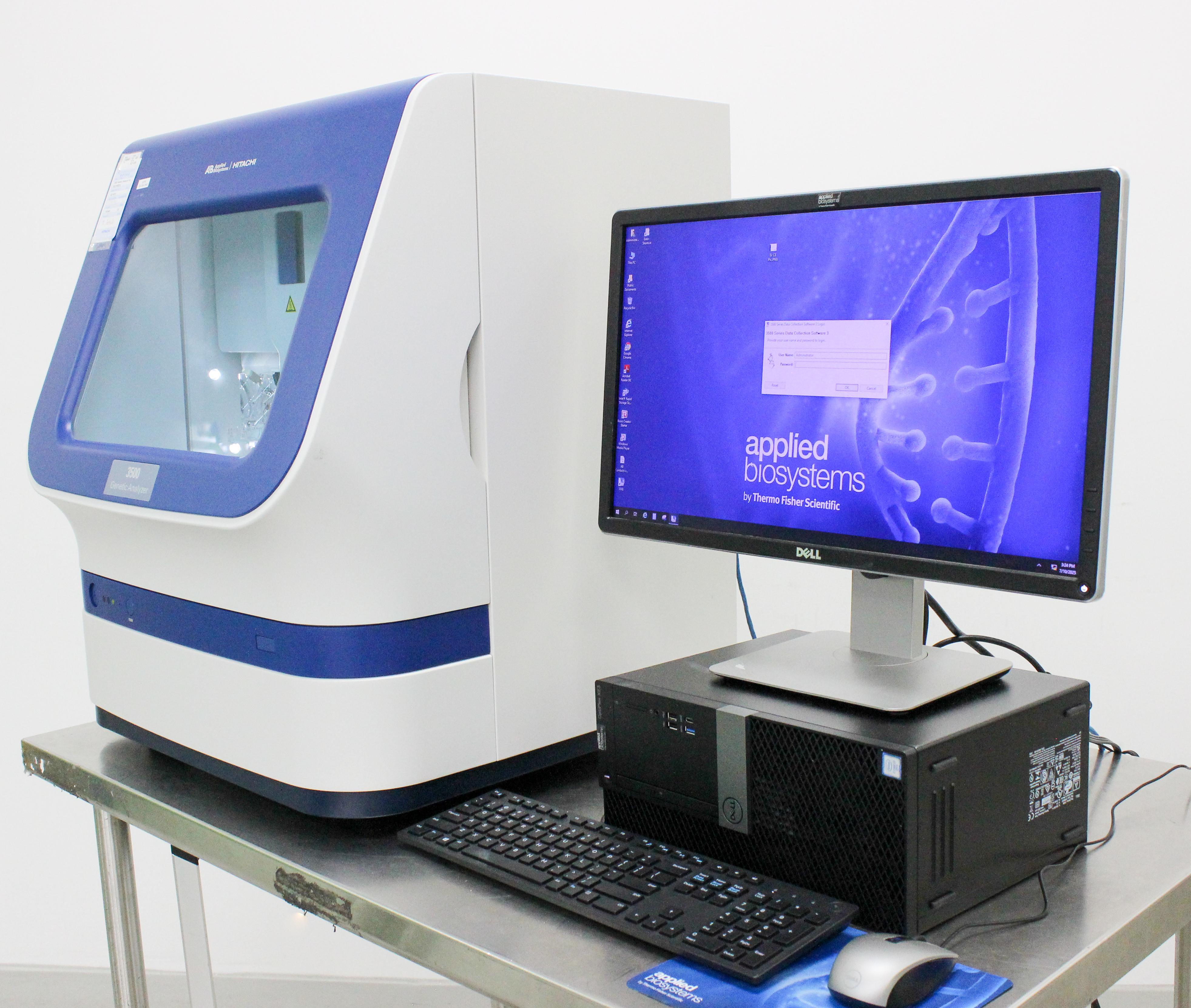 ABI 3500 Genetic Analyzer DNA Sequencing Capillary Electrophoresis Includes Computer