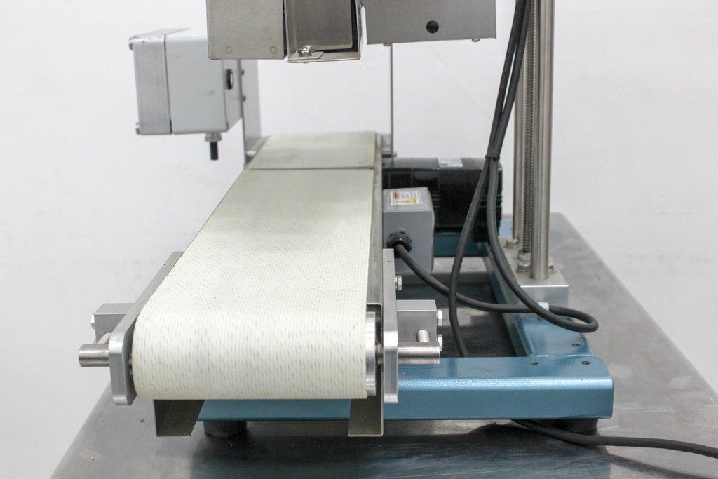 APM TCBSDM.3/8.6X3 Table Conveyor Band Sealer Max Speed 35FPM ChromePlated