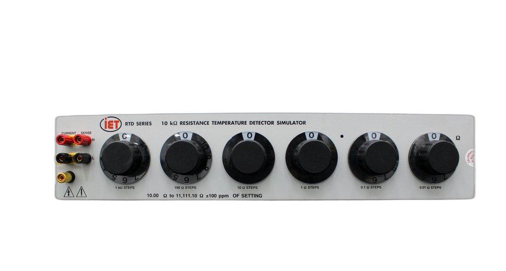 iET Labs Inc. RTD-X-6-01 Series Resistance Temperature Detector Simulator, Good Condition