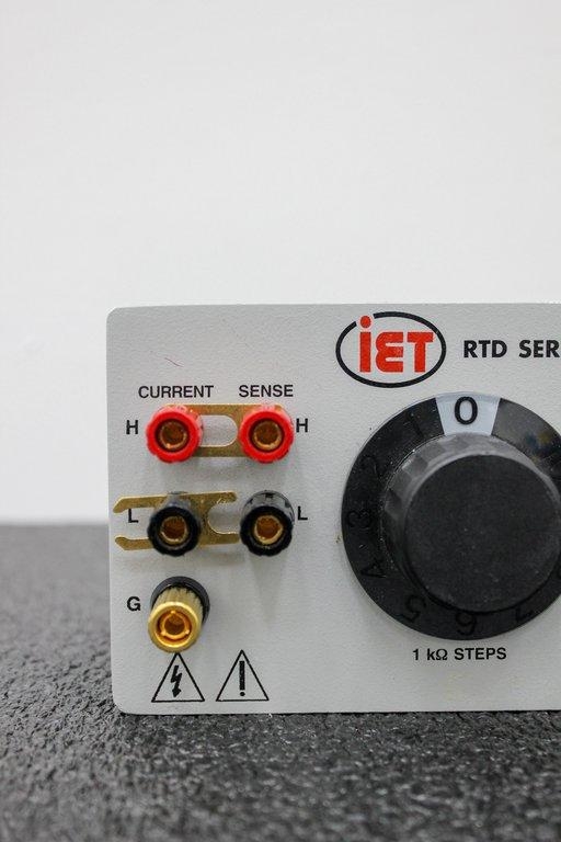 iET Labs Inc. RTD-X-6-01 Series Resistance Temperature Detector Simulator, Good Condition
