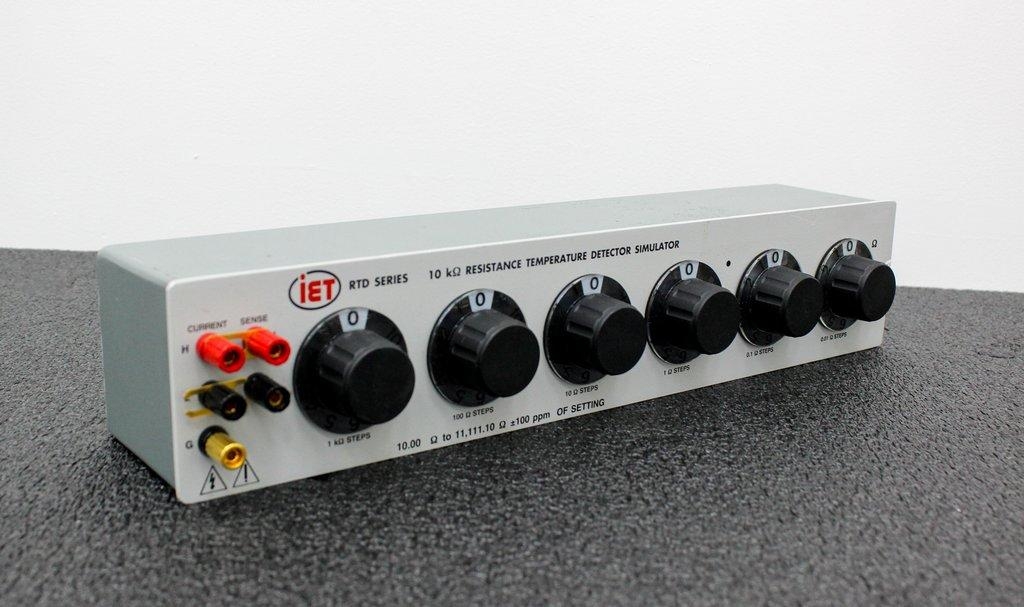 iET Labs Inc. RTD-X-6-01 Series Resistance Temperature Detector Simulator, Good Condition