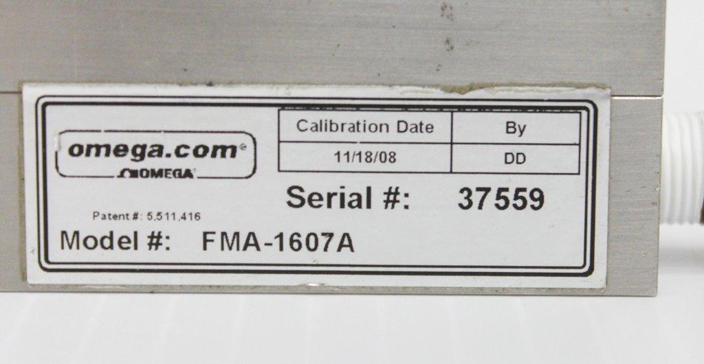 Omega FMA-1607A Gas Flow Meter 5 Testing Equipment Accurate and Reliable