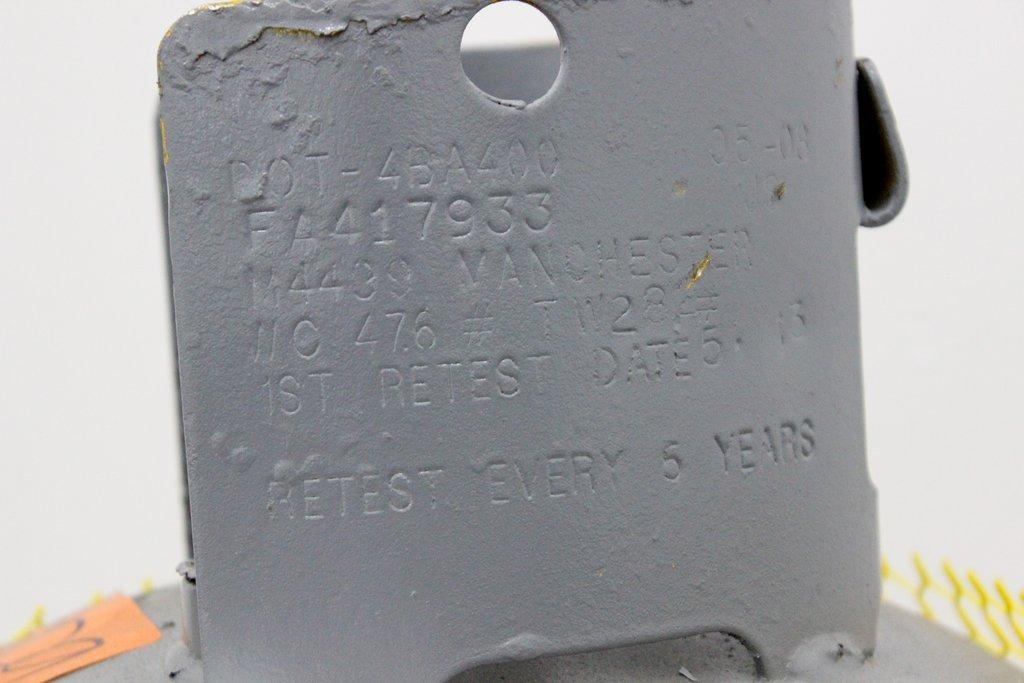 National RC50HP Recovery Cylinder For R410A 50 lb Capacity Good Condition