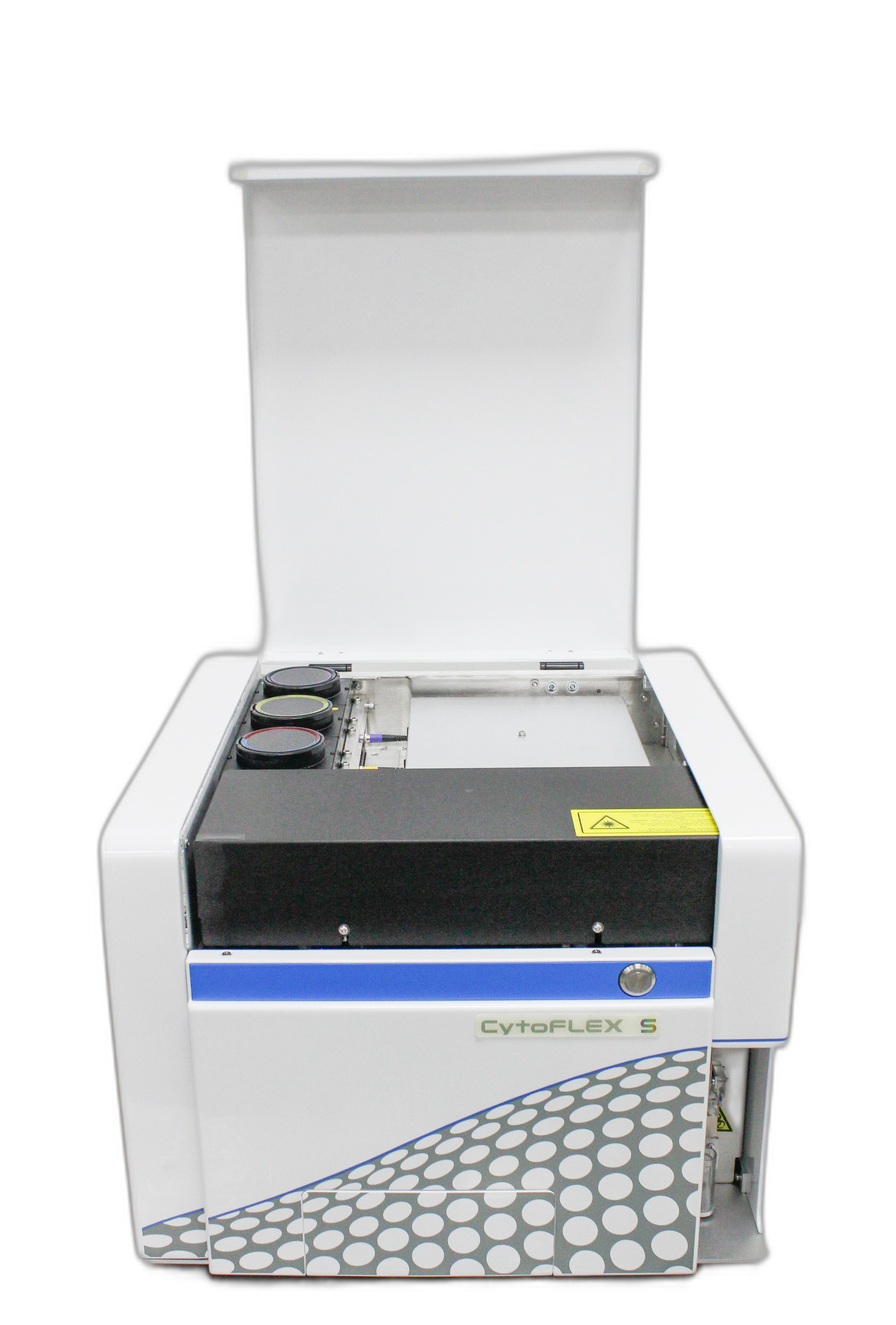 Beckman CytoFLEX S Flow Cytometer, C07822, 4 Lasers, 96-Well Plate Capability