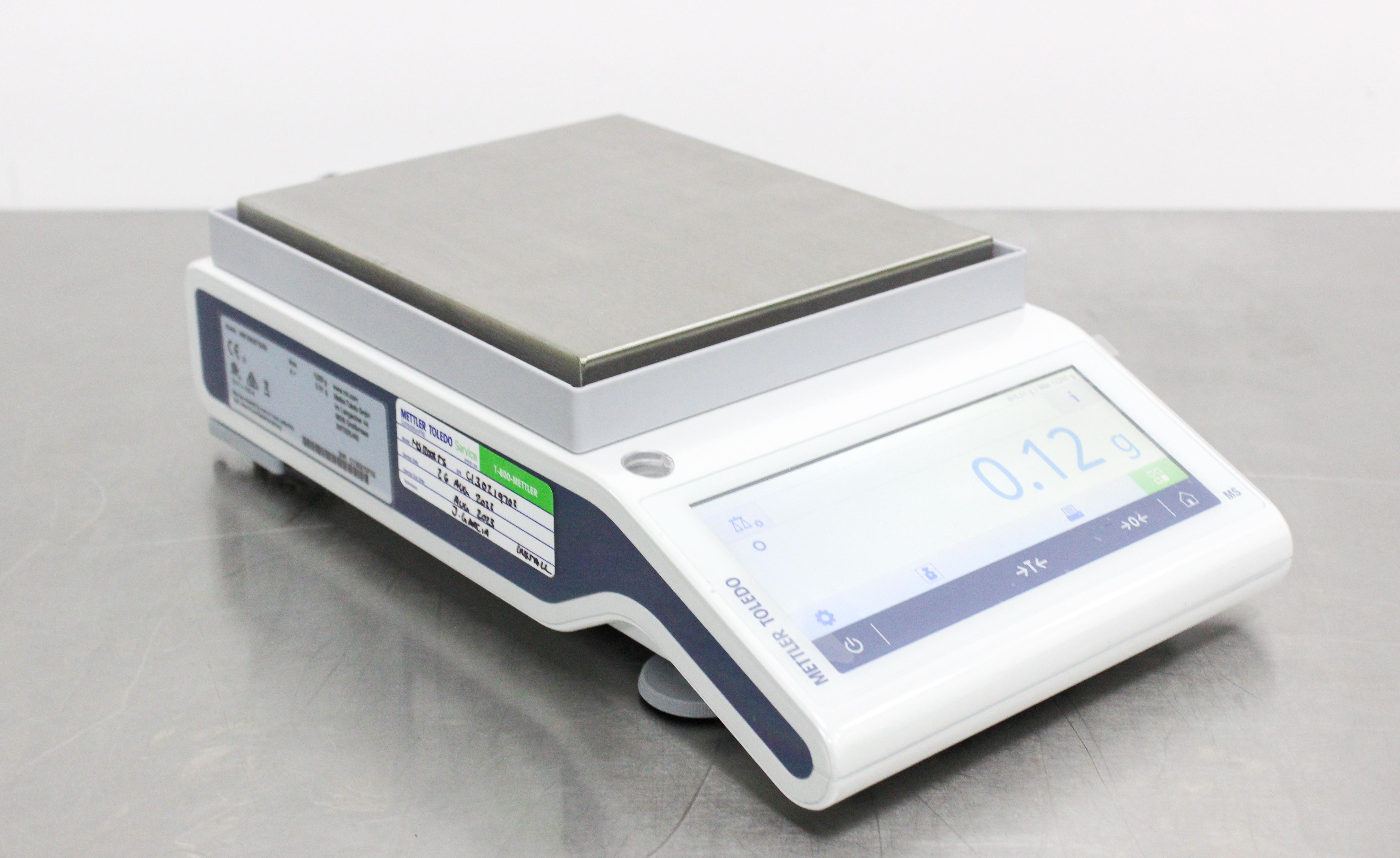 Mettler Toledo MS12002TS Precision Balance Scale 12200g Capacity 10mg Readability