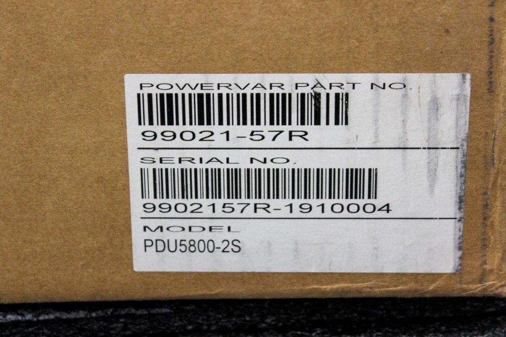 Powervar Power Distribution Unit PDU5800-2S, 100-240V, US 60Hz