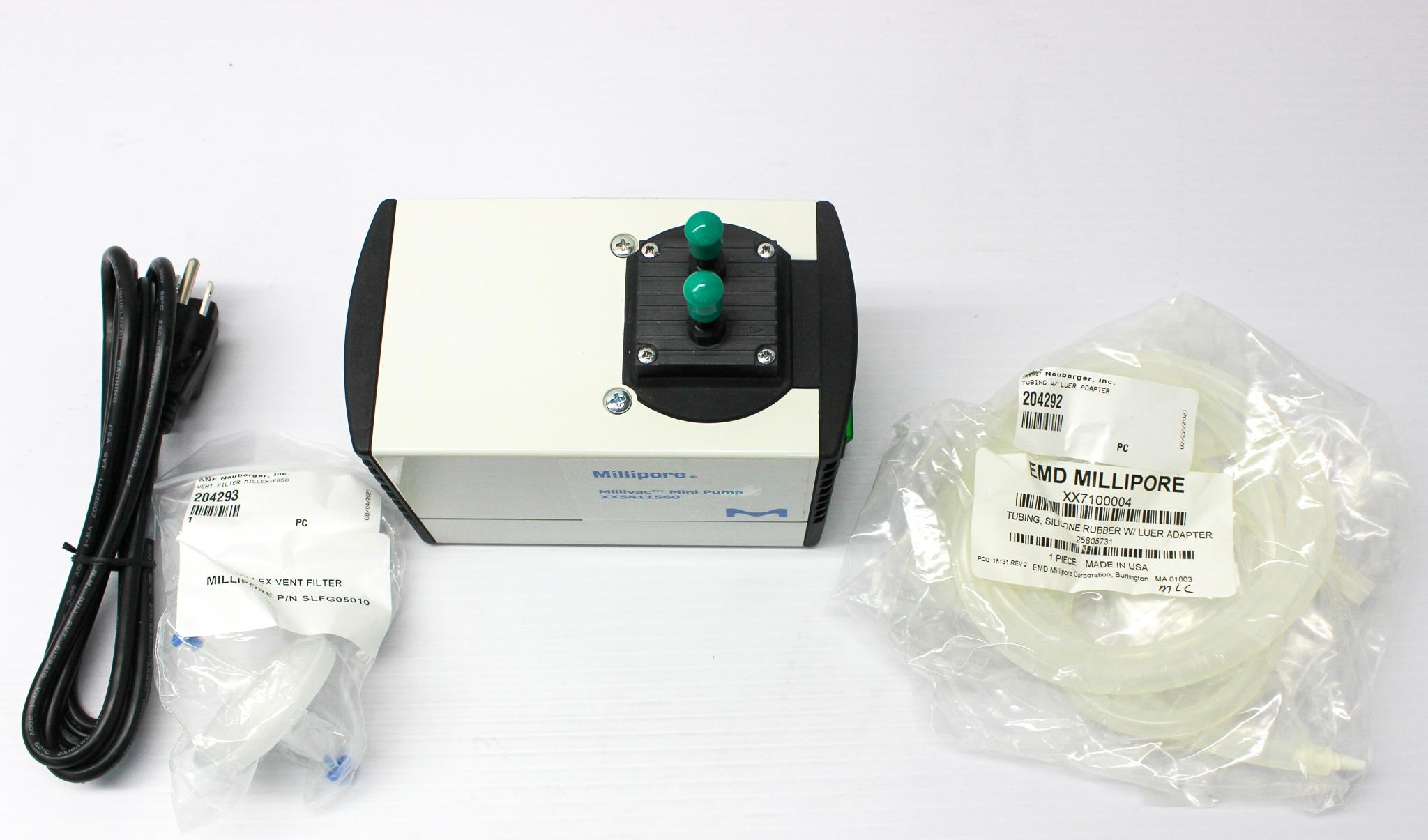 Millipore Millivac Mini Pump XX5411560 Vacuum Pump for Filtration 120V 60Hz