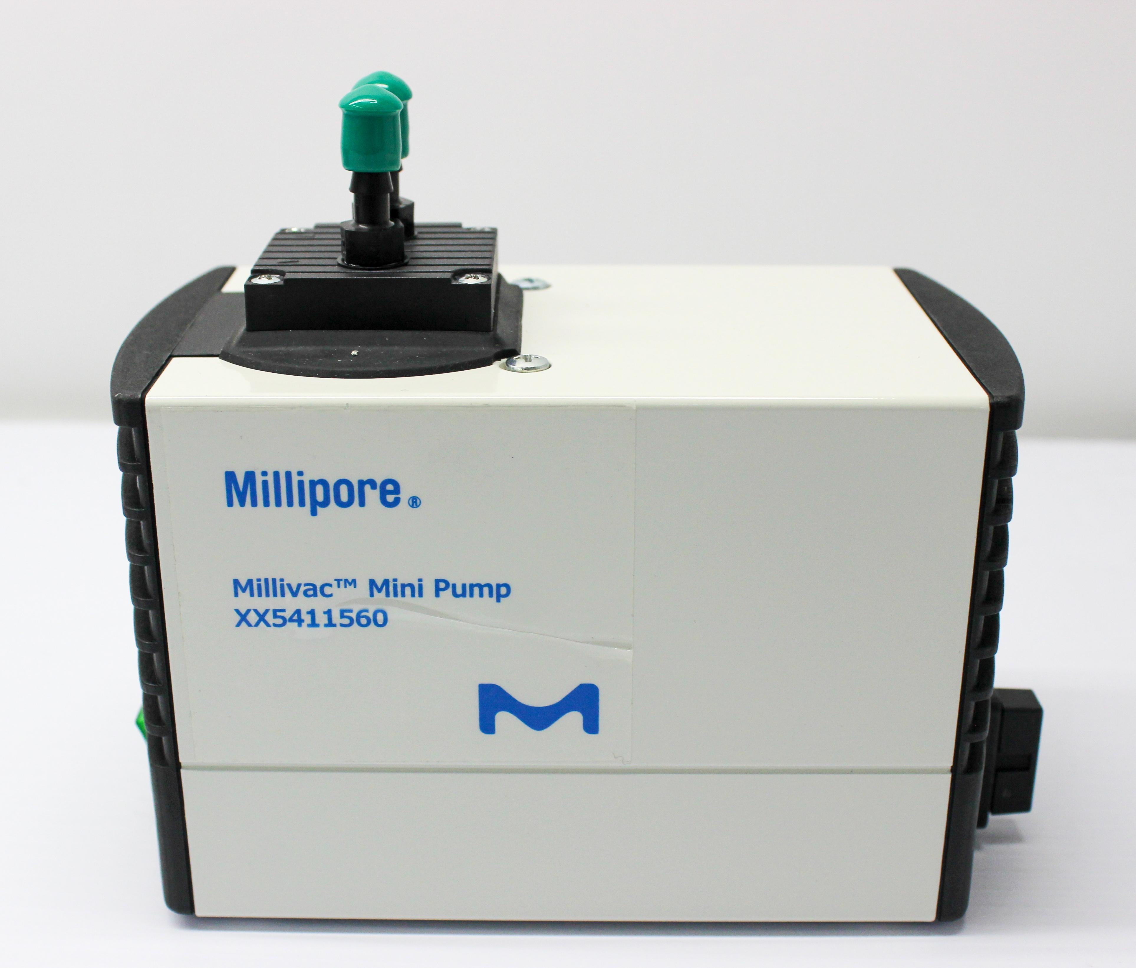 Millipore Millivac Mini Pump XX5411560 Vacuum Pump for Filtration 120V 60Hz