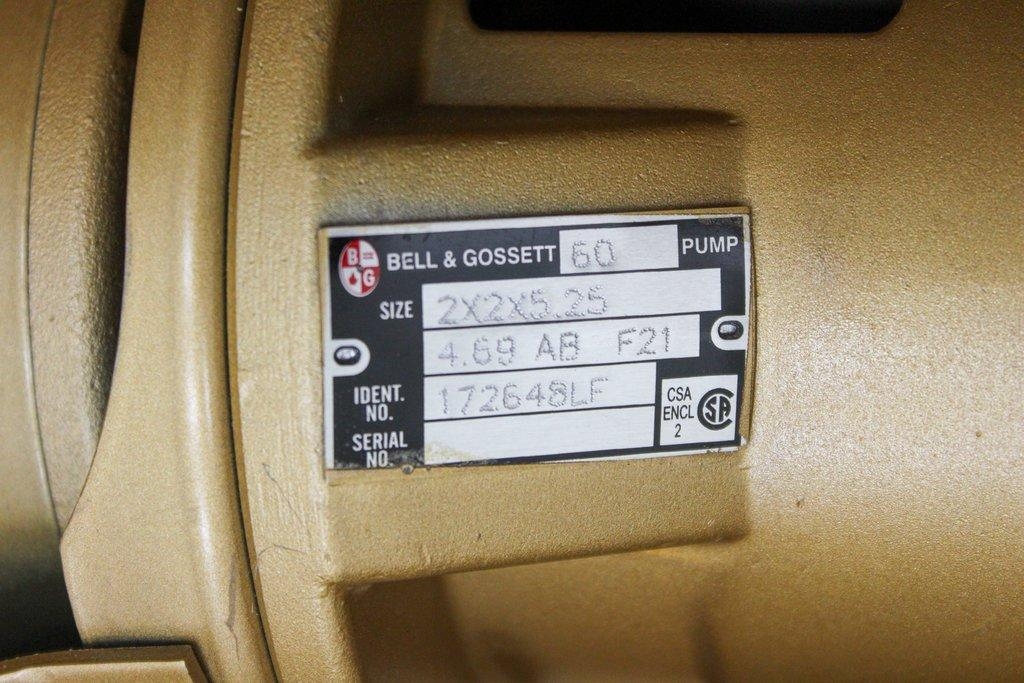 Bell & Gossett ITT Series 60 TK Pump Circulation 172648LF, 208V-230V, 60Hz