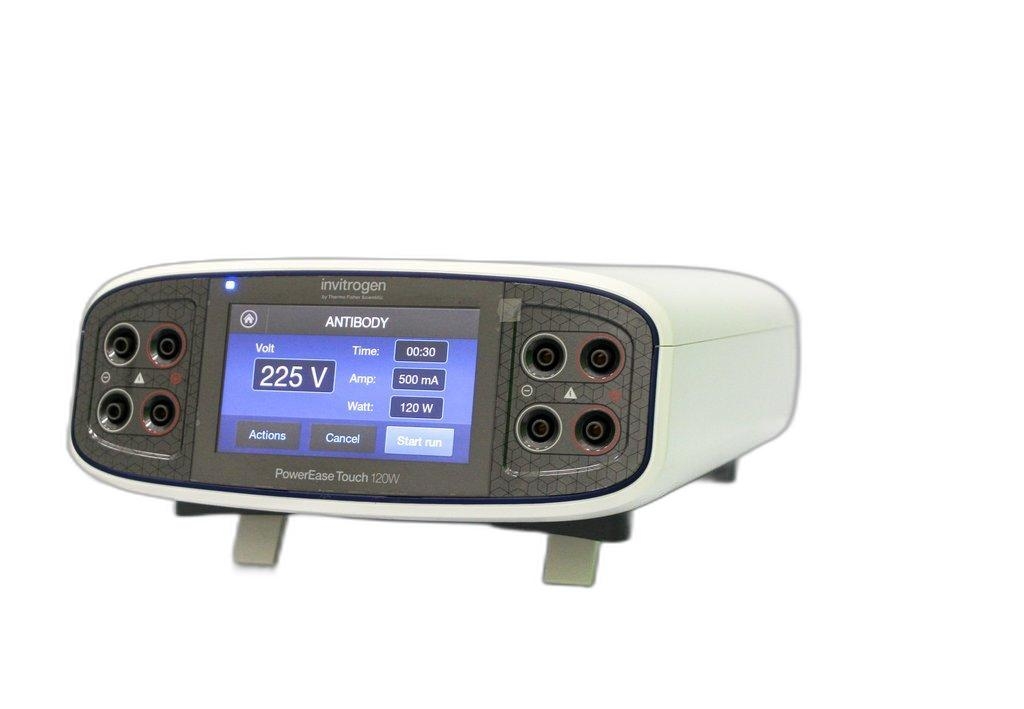 Invitrogen PS0120 PowerEase Touch 120W Power Supply 120V 50/60Hz Near New