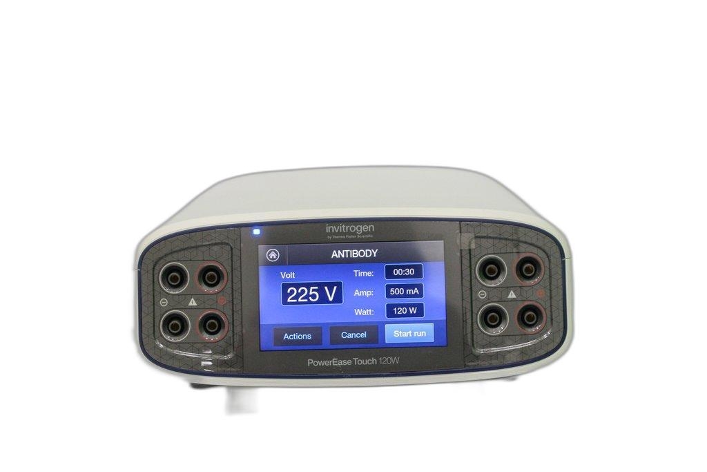 Invitrogen PS0120 PowerEase Touch 120W Power Supply 120V 50/60Hz Near New