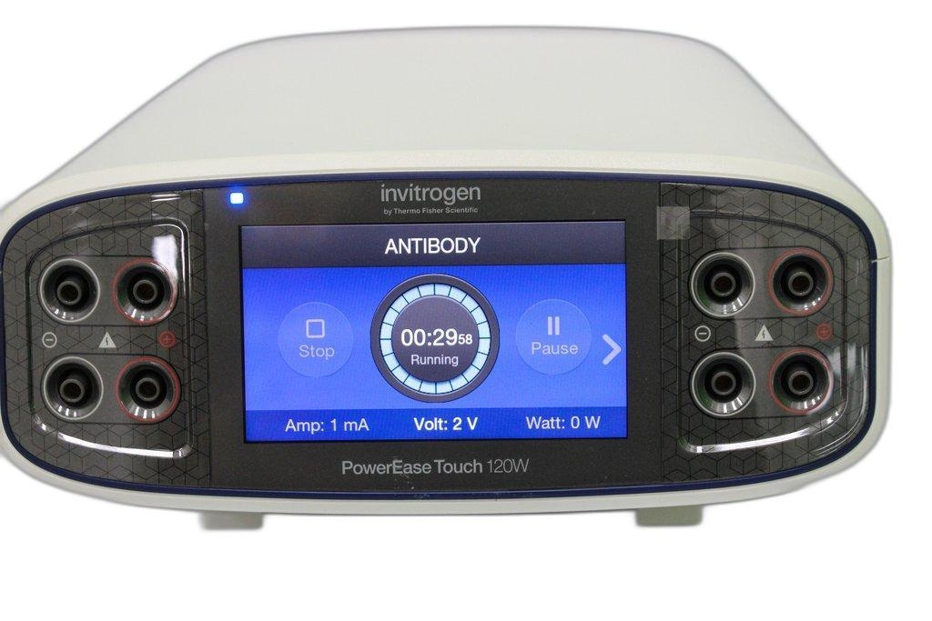 Invitrogen PS0120 PowerEase Touch 120W Power Supply 120V 50/60Hz Near New