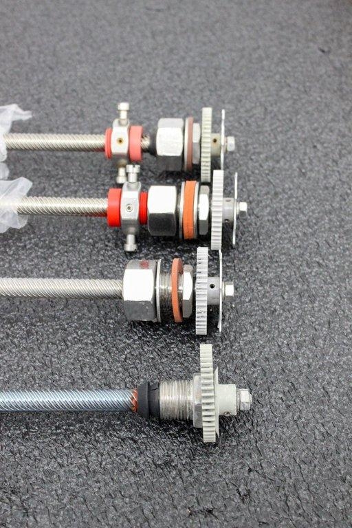 SP Industries S6BW-1272 Rev E Robotic Actuator Heavy Duty Ballscrew Set of 4 USA