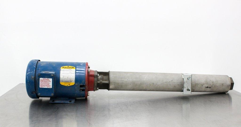 Baldor CJM3155 Industrial Motor 56J, 3450 RPM, 230V-460V, 50Hz/60Hz