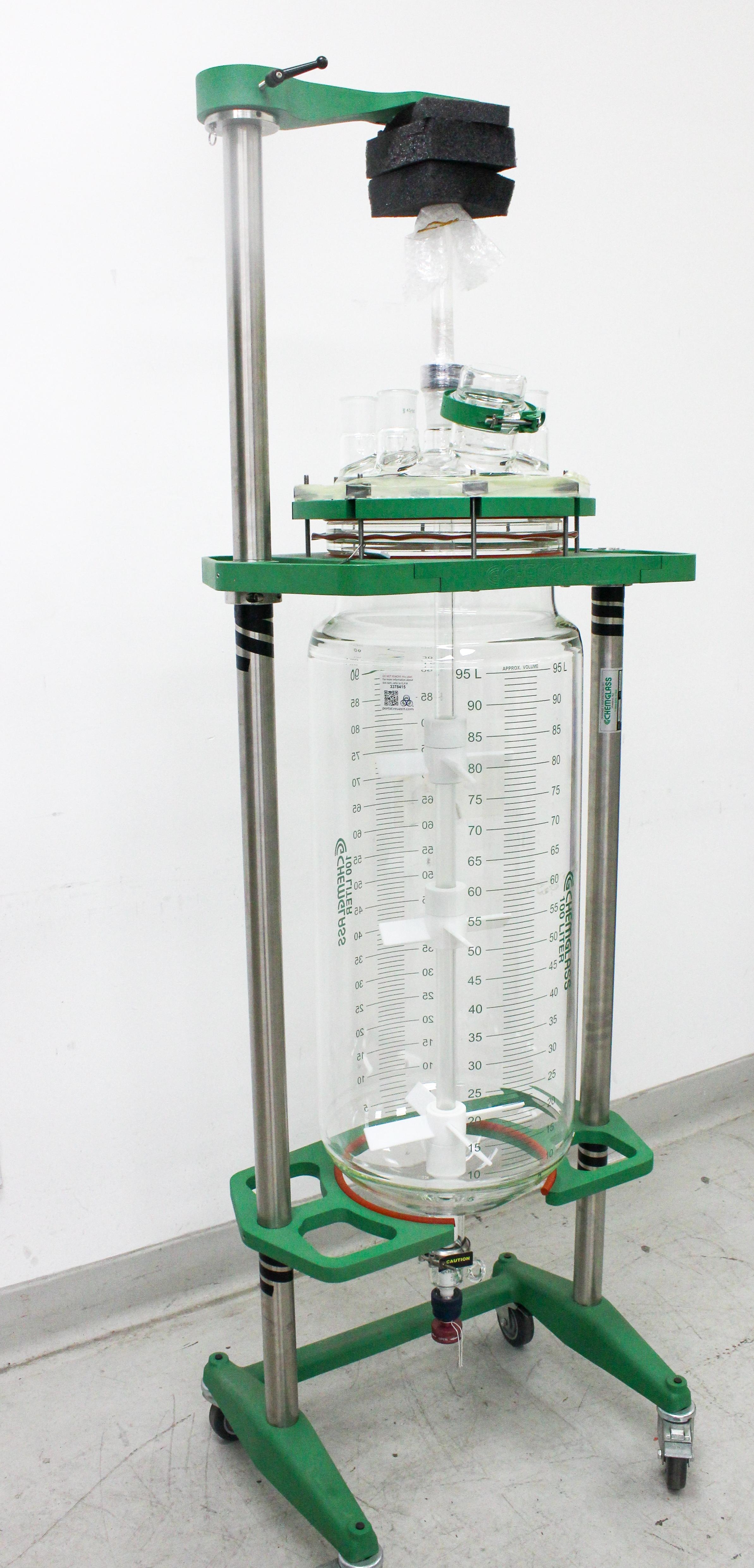 Chemglass 100L Process Reactor System Bioreactor Lab P/N THE-2108-130KS