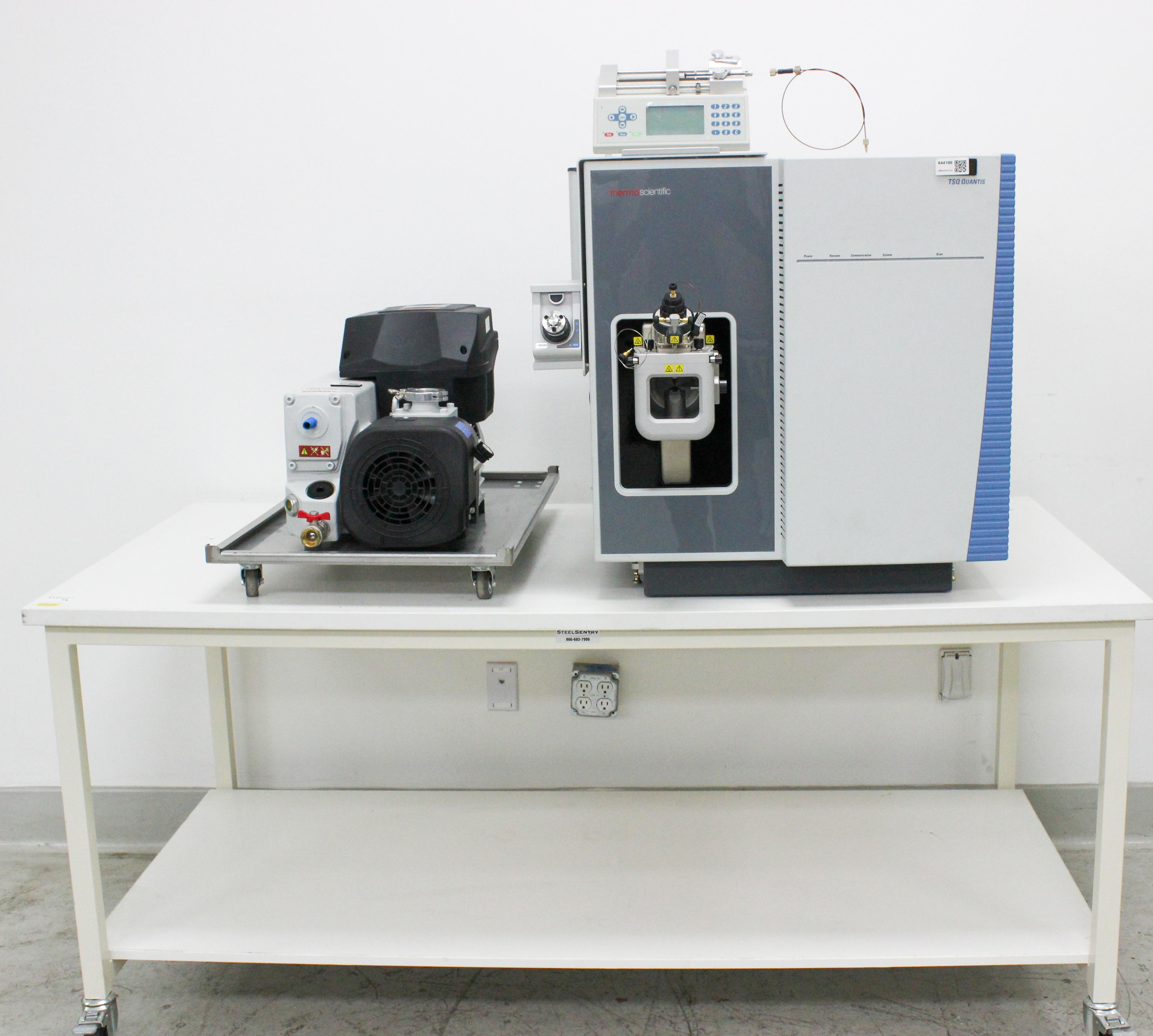 Thermo TSQ Quantis Triple Quadrupole Mass Spec with Vacuum Pump & Sensitivity