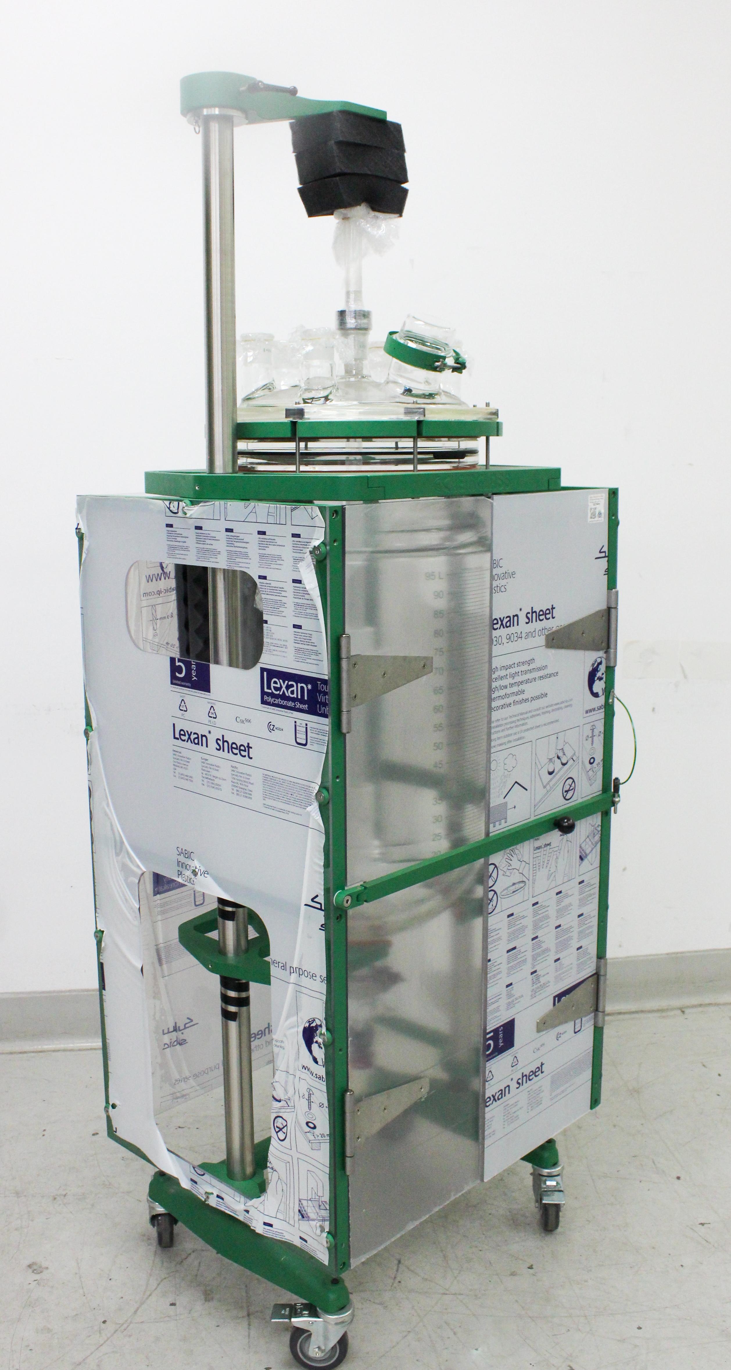 Chemglass 100L Jacketed Process Reactor Glass Vessel System No Motor