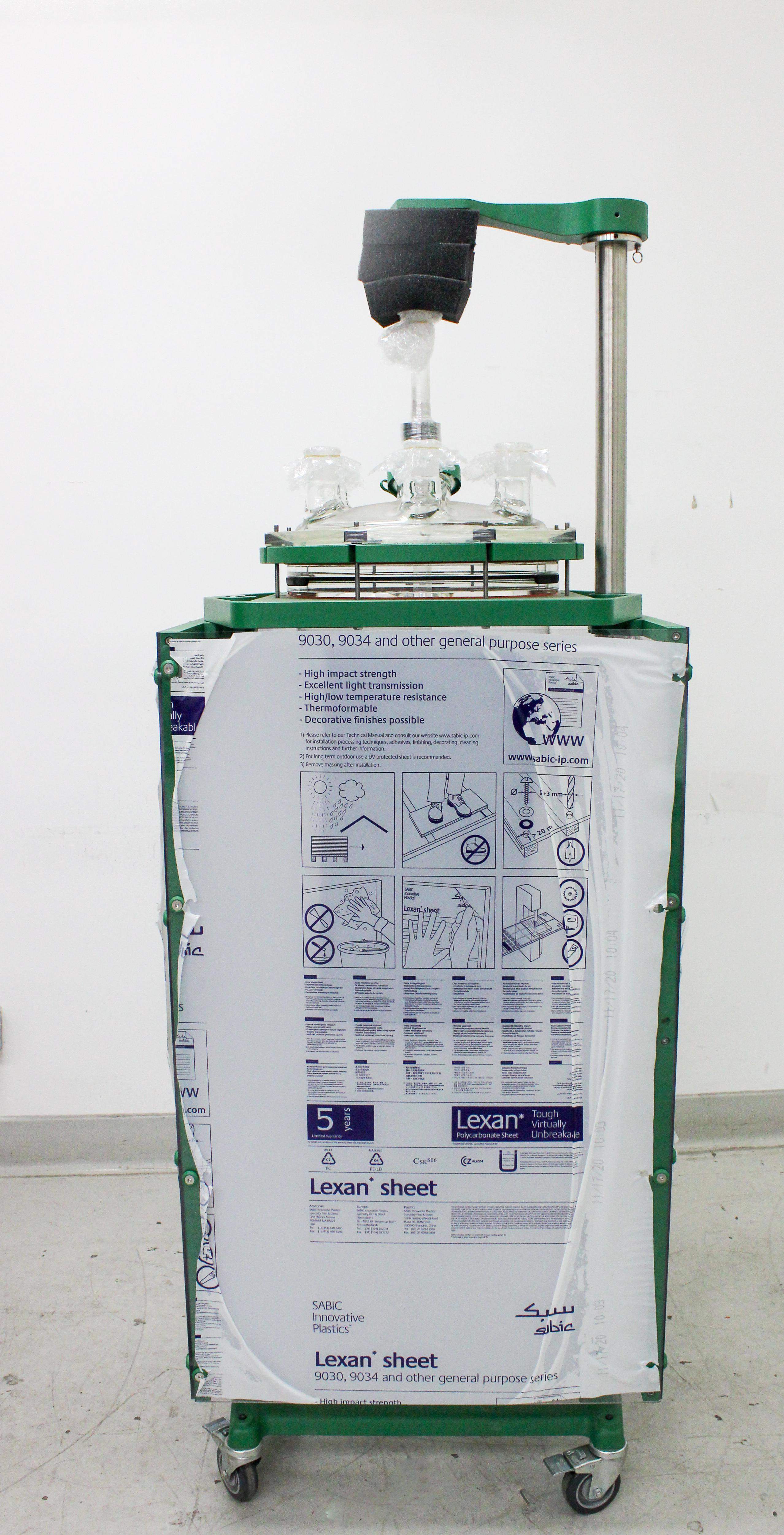 Chemglass 100L Jacketed Process Reactor Glass Vessel System No Motor