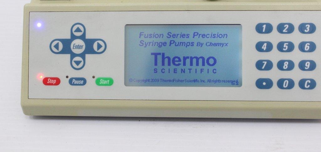 Chemyx Fusion 100T Syringe Pump VG Condition Functional, Missing Clamp