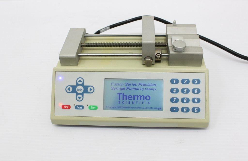 Chemyx Fusion 100T Syringe Pump VG Condition Functional, Missing Clamp