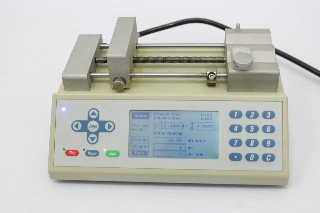 Chemyx Fusion 100T Syringe Pump VG Condition Functional, Missing Clamp