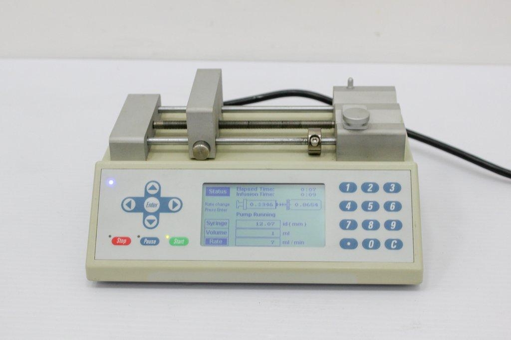 Chemyx Fusion 100T Syringe Pump VG Condition Functional, Missing Clamp