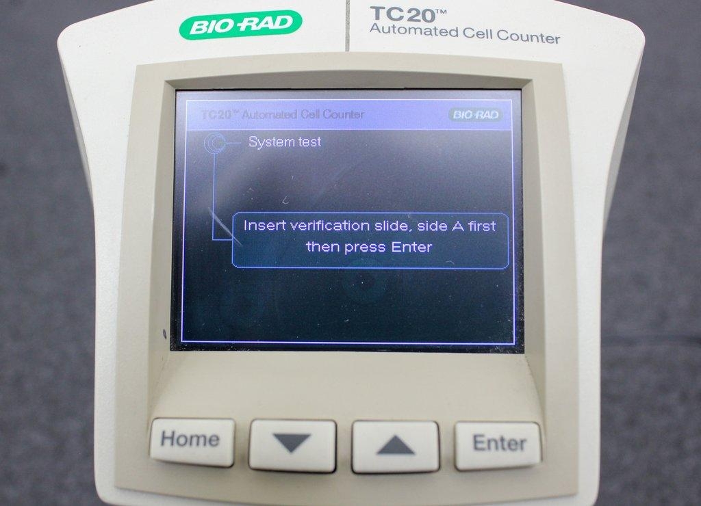 BIO-RAD TC20 Automated Cell Counter G Compatibility 120V Laboratory Use