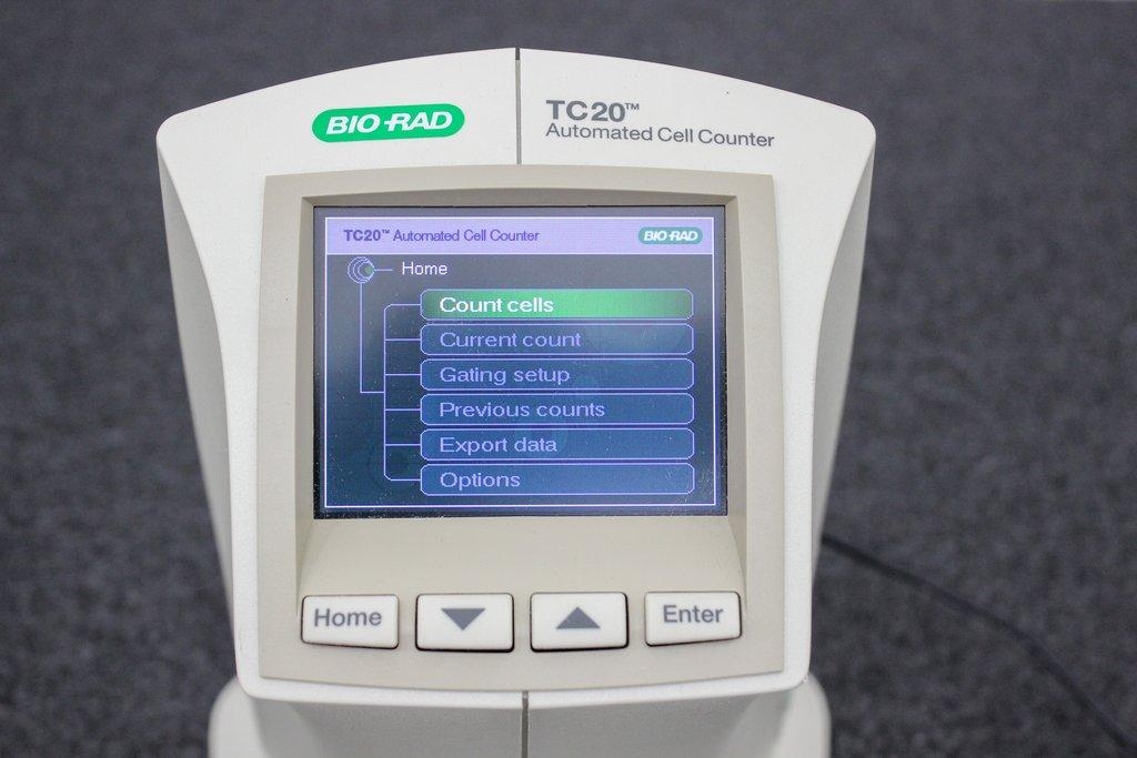 BIO-RAD TC20 Automated Cell Counter G Compatibility 120V Laboratory Use