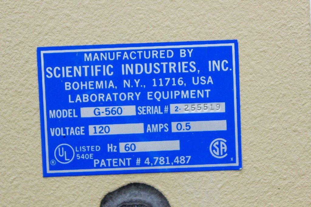 Scientific Industries Vortex-Genie 2 Model G-560 Lab Mixer 120V 60Hz US