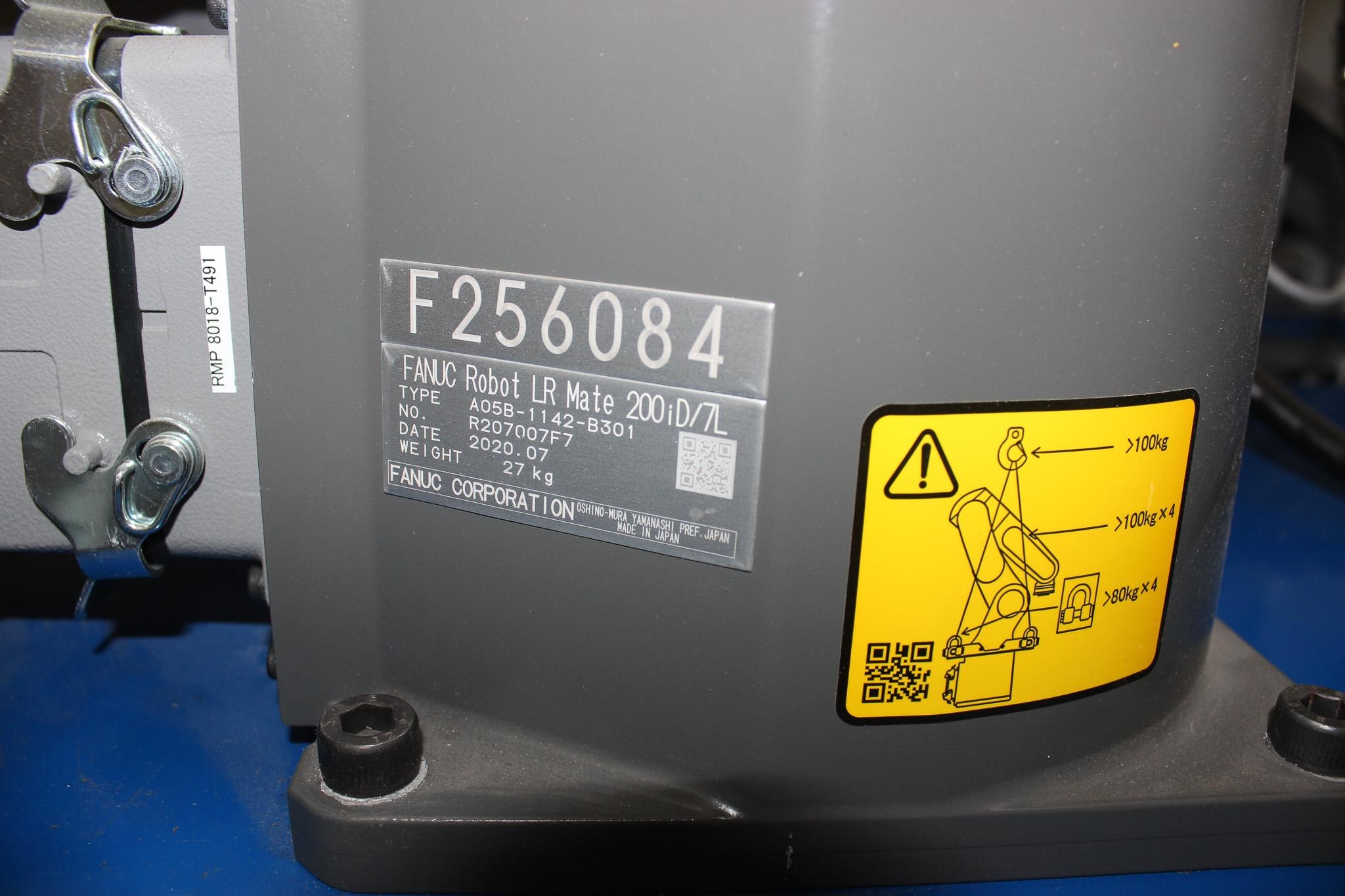 IDI FANUC R-30iB Automated Robot Cell Pick and Place 7kg 911mm 220V