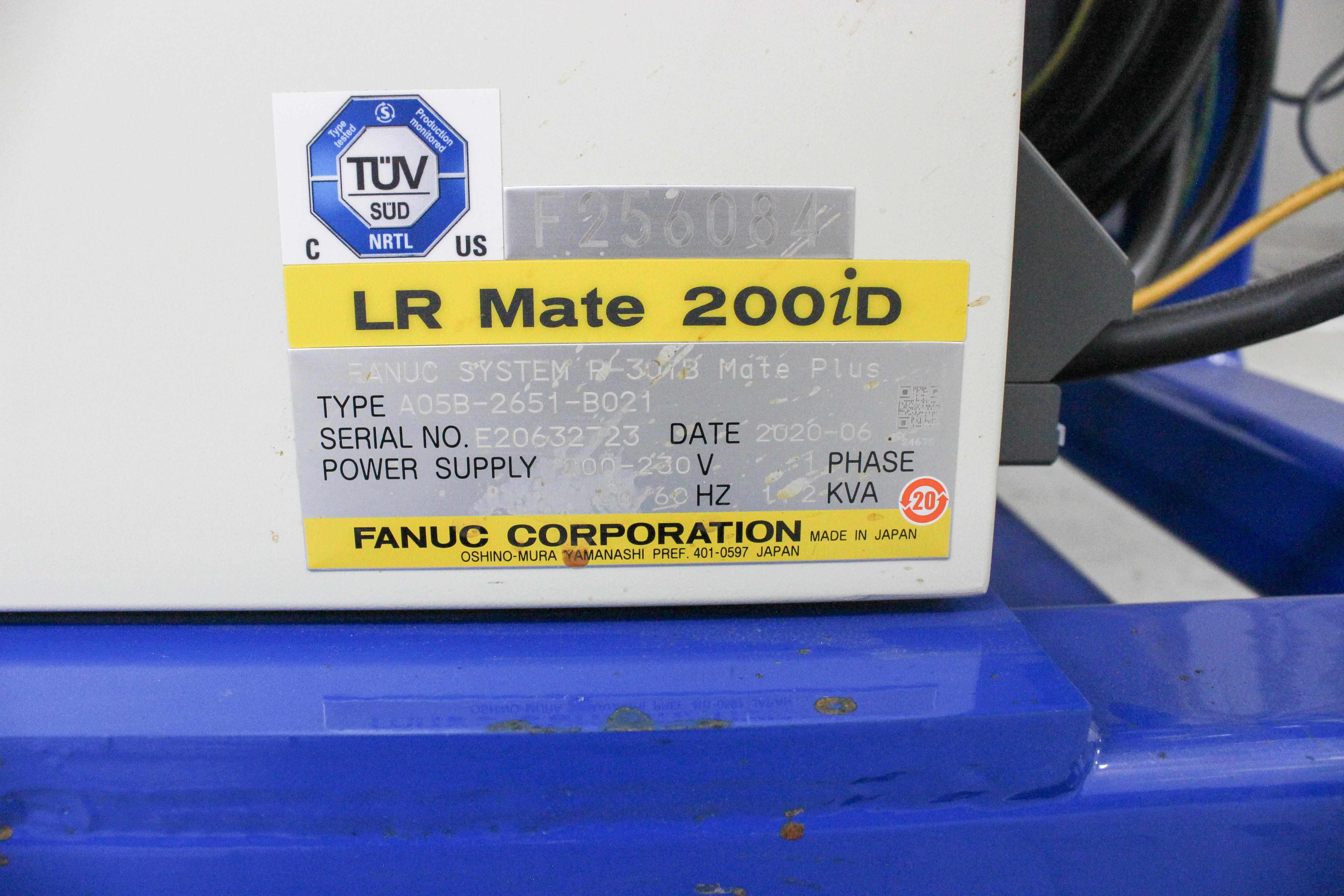 IDI FANUC R-30iB Automated Robot Cell Pick and Place 7kg 911mm 220V