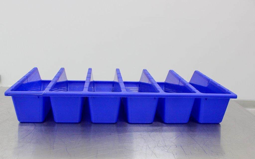 Akro-Mils 30318 System Bin Shelf Storage Container Blue 12-Pack USA