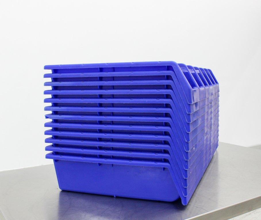 Akro-Mils 30318 System Bin Shelf Storage Container Blue 12-Pack USA