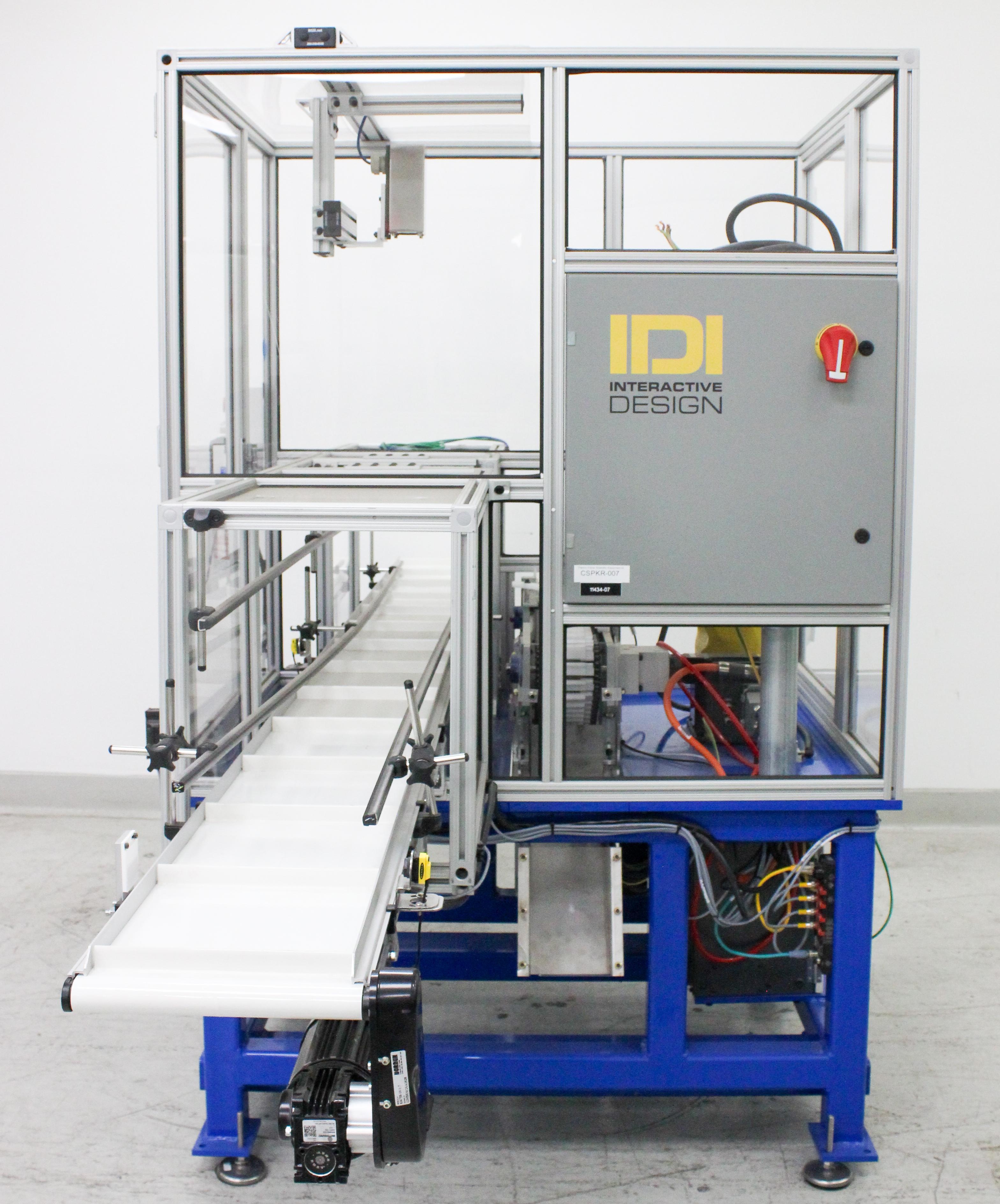 IDI FANUC R-30iB Automated Robot Cell Pick and Place 7kg 911mm 220V