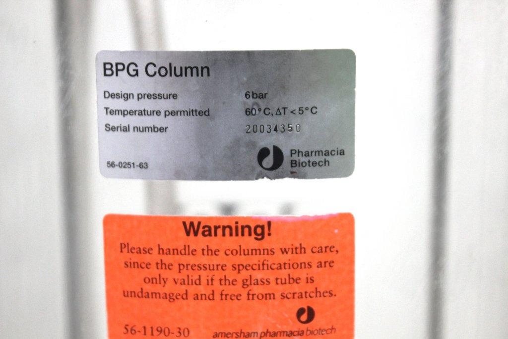 Pharmacia Biotech BPG 200/500 Chromatography Column AxiChrom G Condition