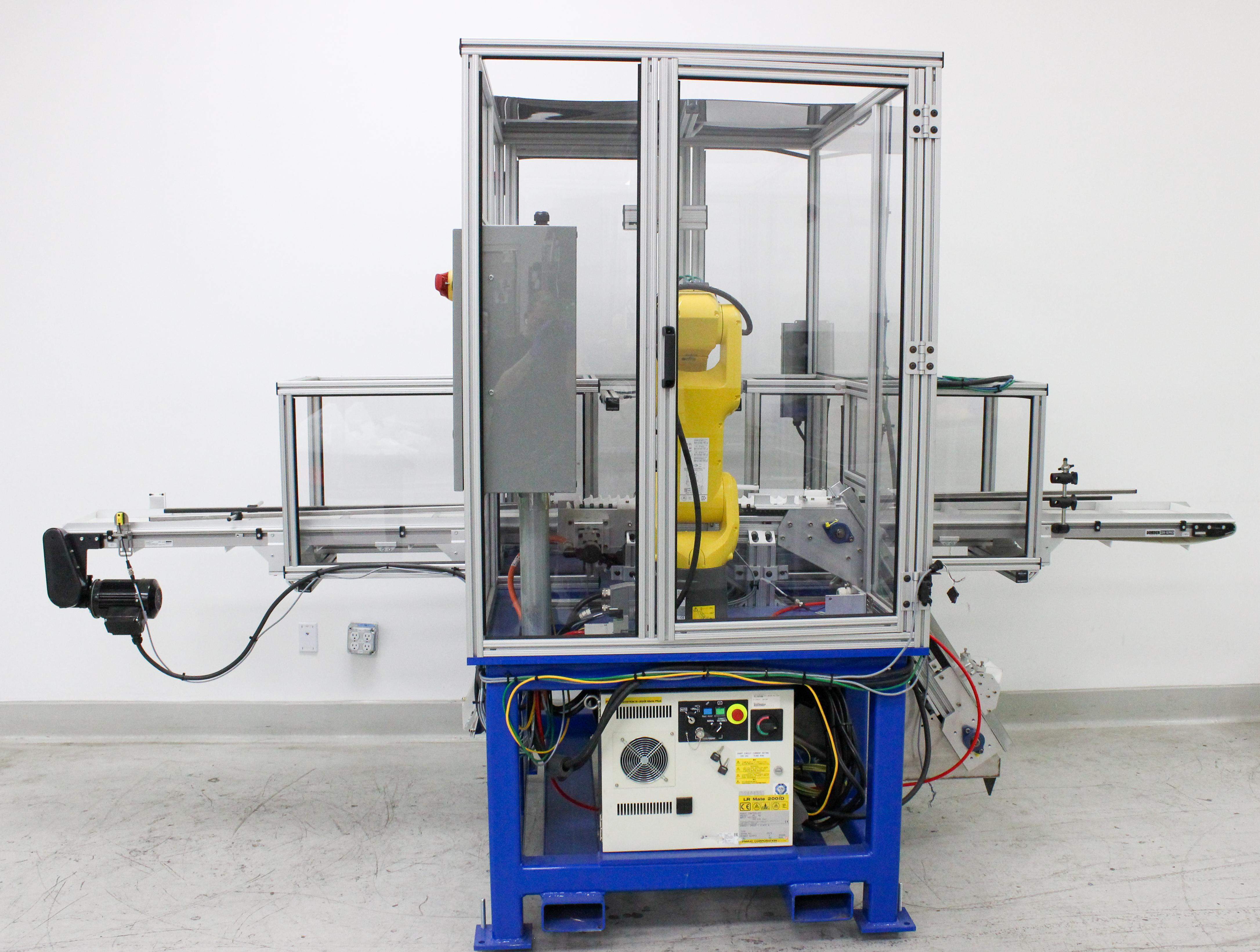 IDI FANUC LR Mate 200iD/7L Robotic Cell 911mm Reach 7kg Payload