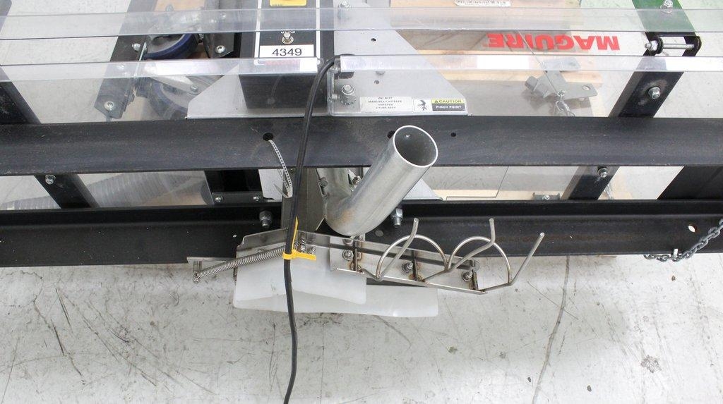 Maguire SW-4820 Gaylord Sweeper Vertical Rotate J-Tube 4349 Stainless Steel