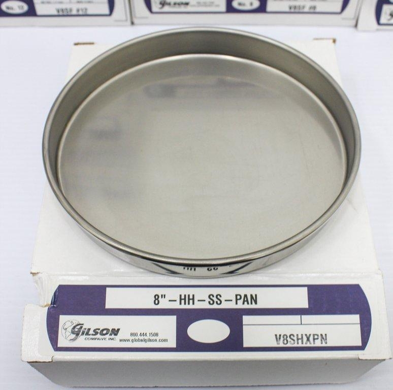 Gilson Standard Test Sieve Set Testing Equipment Includes Sieves & Pan