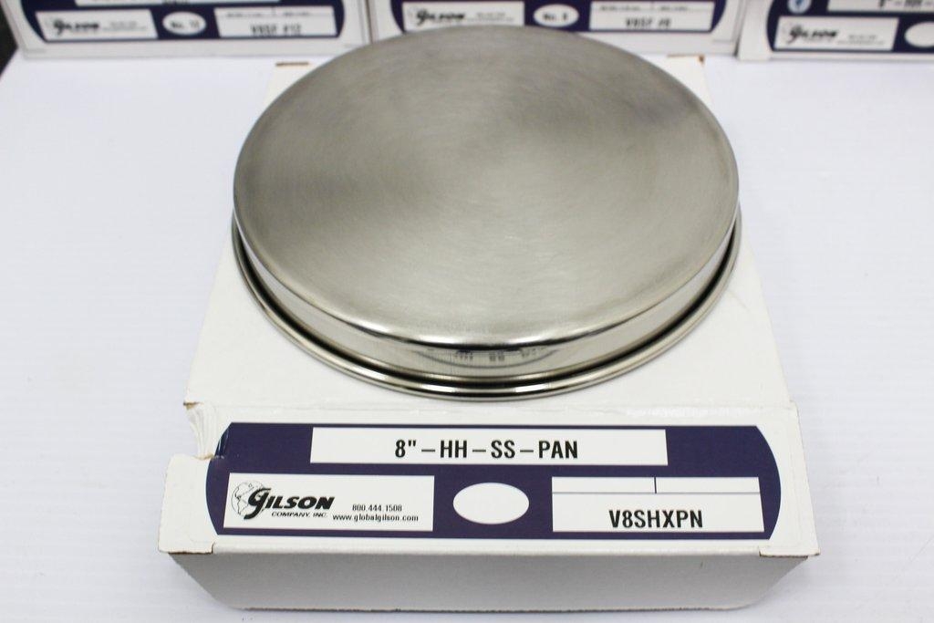 Gilson Standard Test Sieve Set Testing Equipment Includes Sieves & Pan