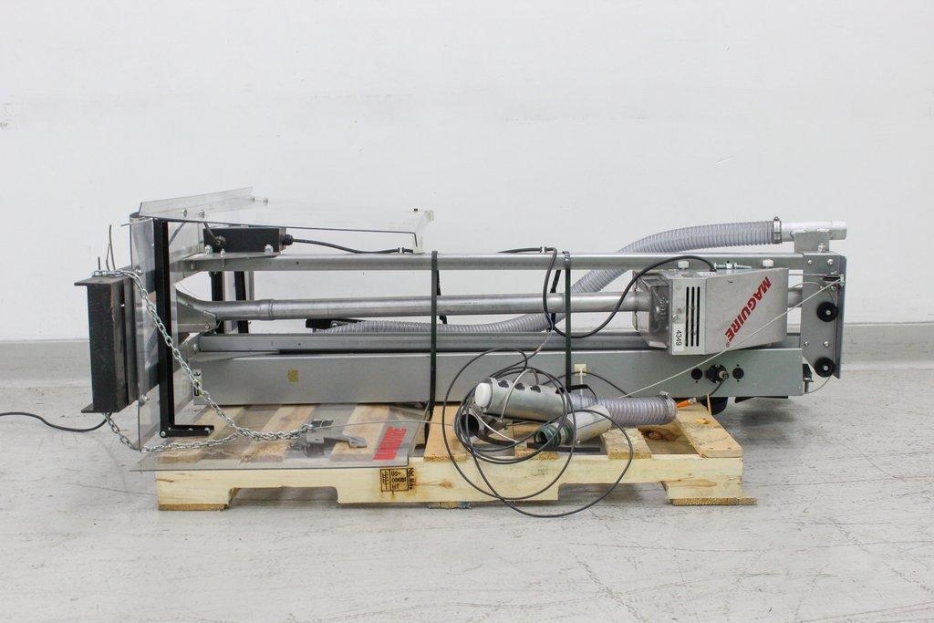 Maguire SW-4820 Gaylord Sweeper Vertical Rotate J-Tube 4349 Stainless Steel