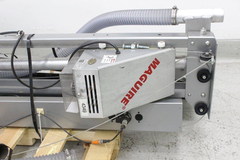 Maguire SW-4820 Gaylord Sweeper Vertical Rotate J-Tube 4349 Stainless Steel