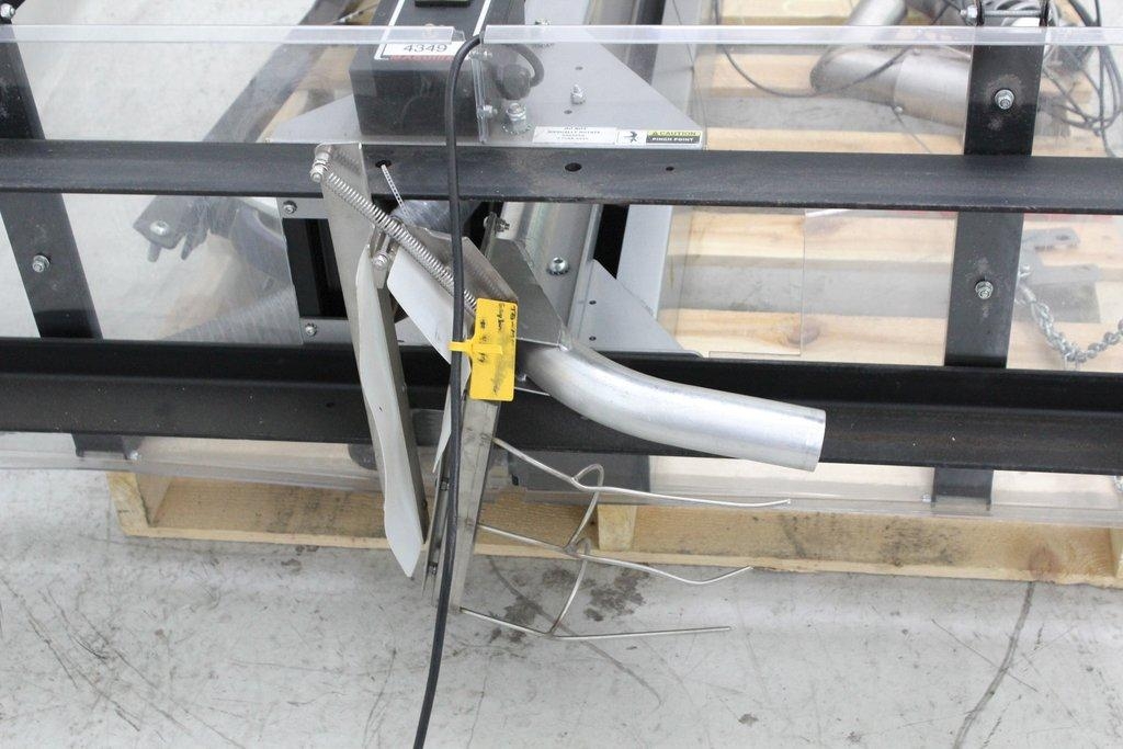 Maguire SW-4820 Gaylord Sweeper Vertical Rotate J-Tube 4349 Stainless Steel