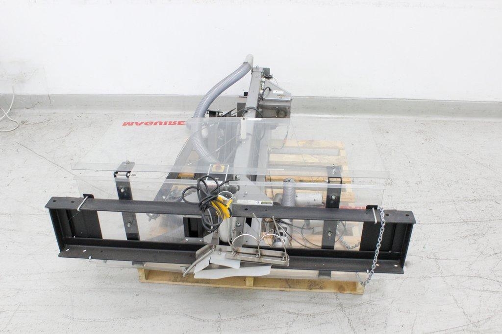 Maguire SW-4820 Gaylord Sweeper Vertical Rotate J-Tube 4349 Stainless Steel