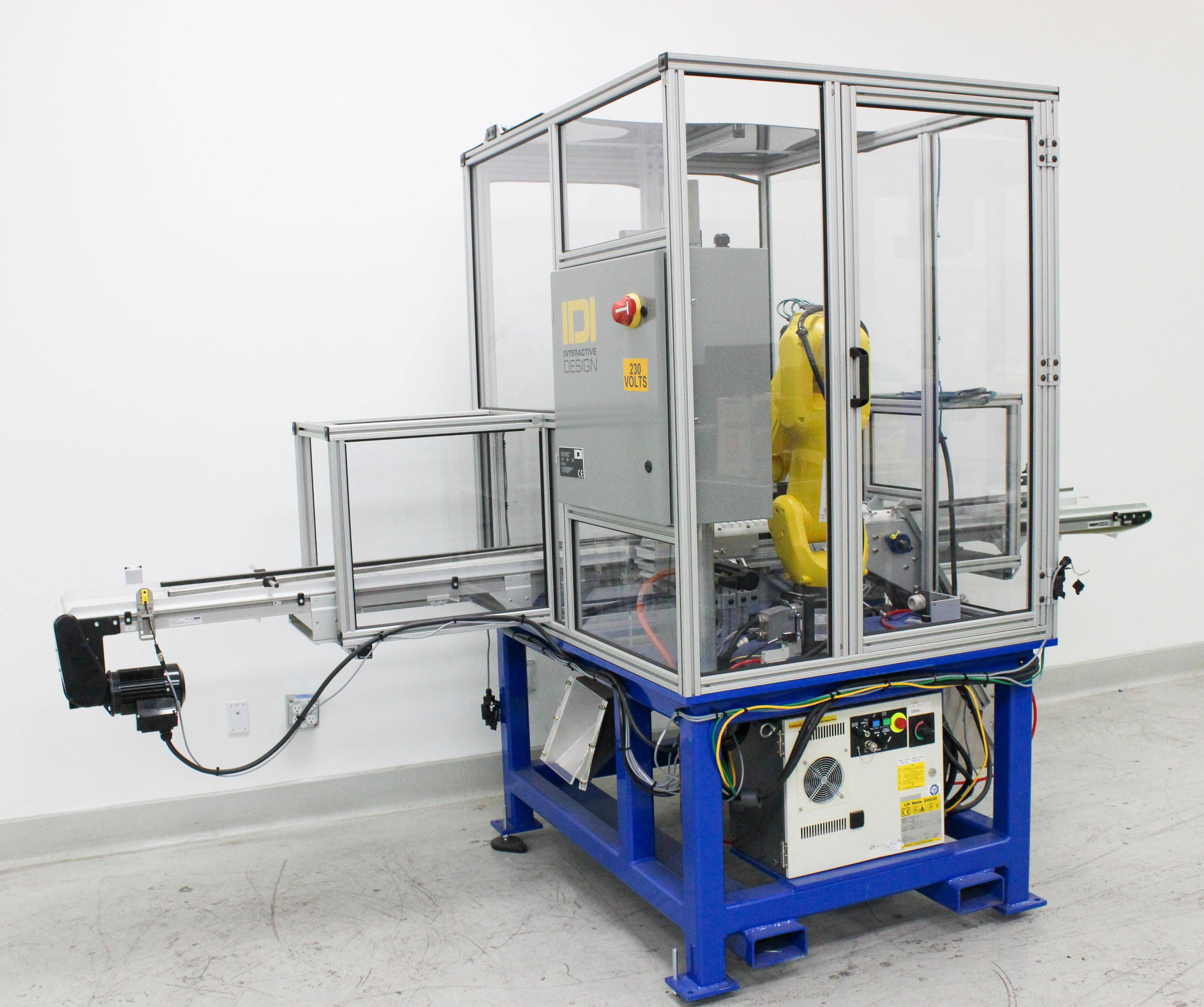 IDI FANUC LR Mate 200iD/7L Robotic Cell 911mm Reach 7kg Payload