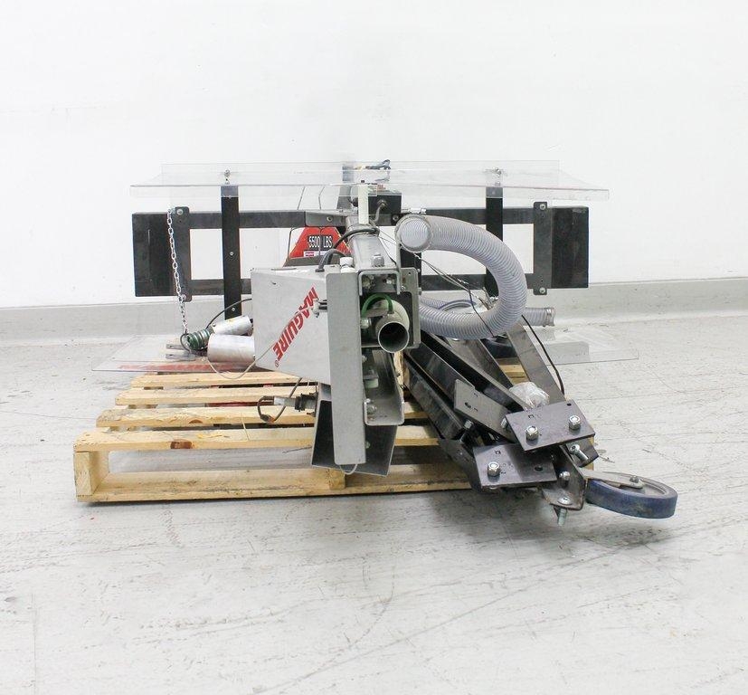 Maguire SW-4820 Gaylord Sweeper Vertical Rotate J-Tube 4349 Stainless Steel