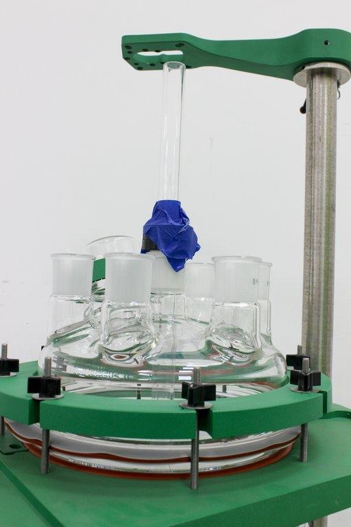 Chemglass 100L Process Reactor System Unjacketed 7-Necks Excellent Condition