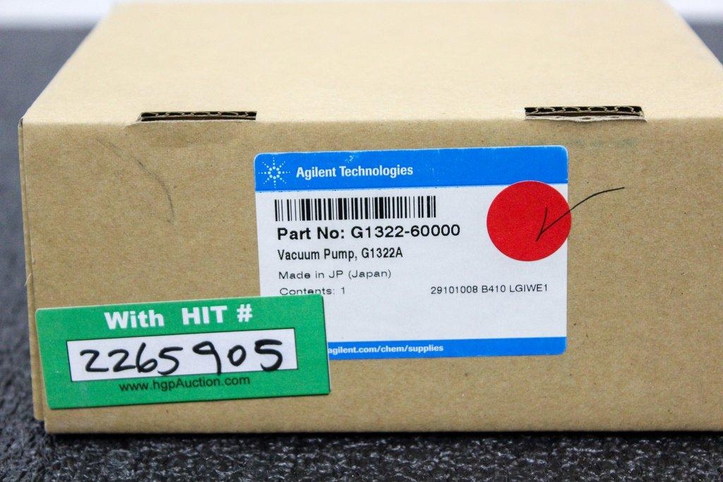 Agilent G1322-60000 Vacuum Pump G1322A Chemical Diaphragm Lab Instrument