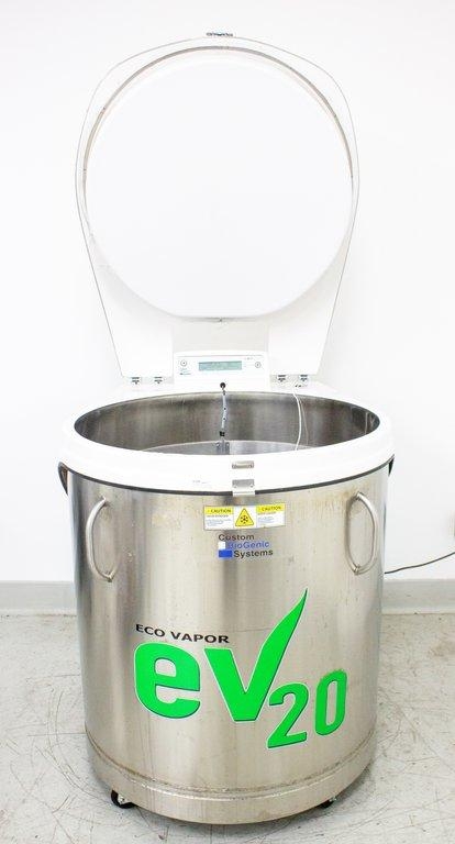 Custom Biogenic Systems EV20 LN2 Freezer - Vapor-Phase Cryogenic Storage