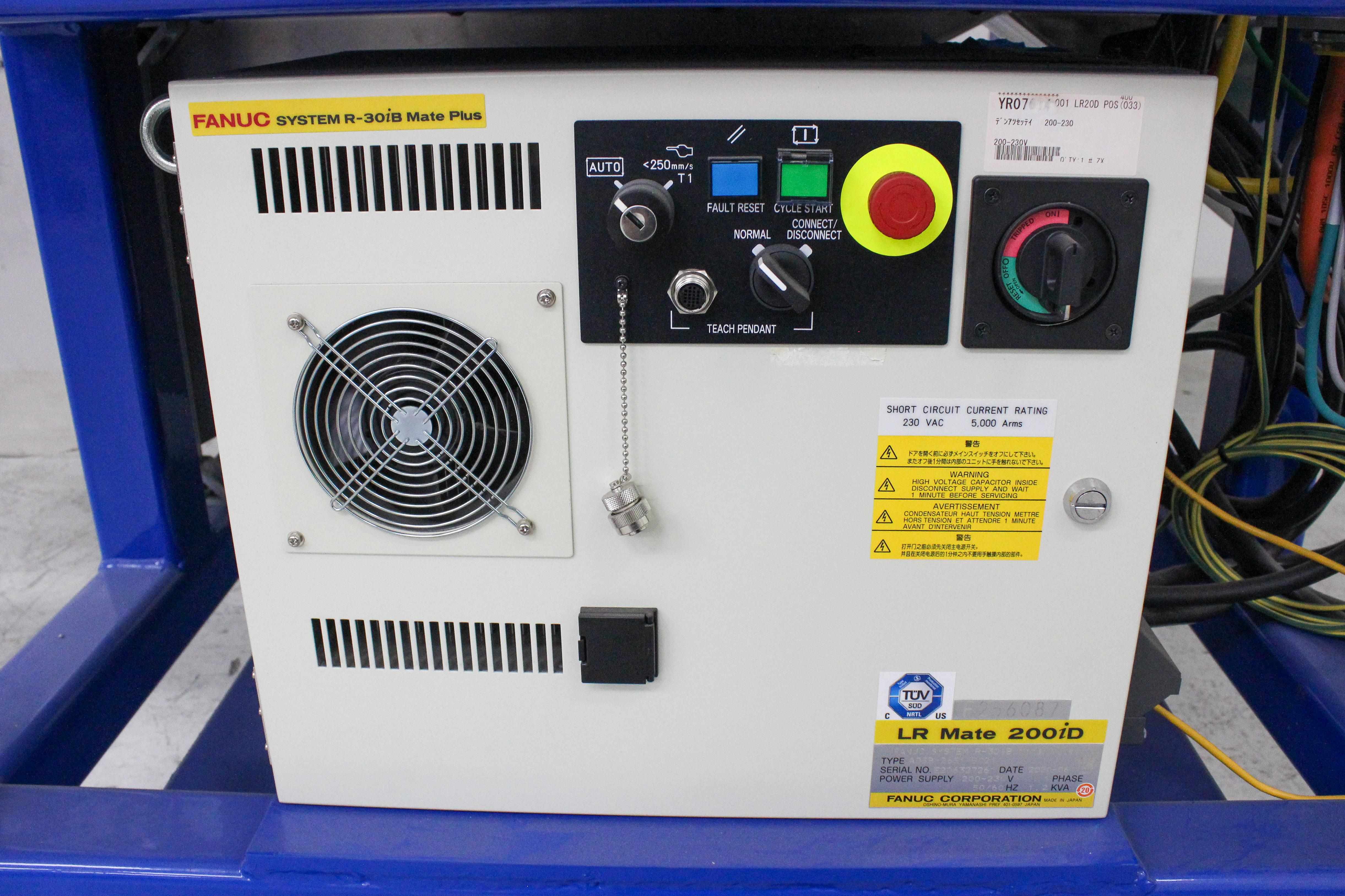 IDI FANUC Robotic Cell R-30iB Mate Plus Robot 7kg Payload 2020