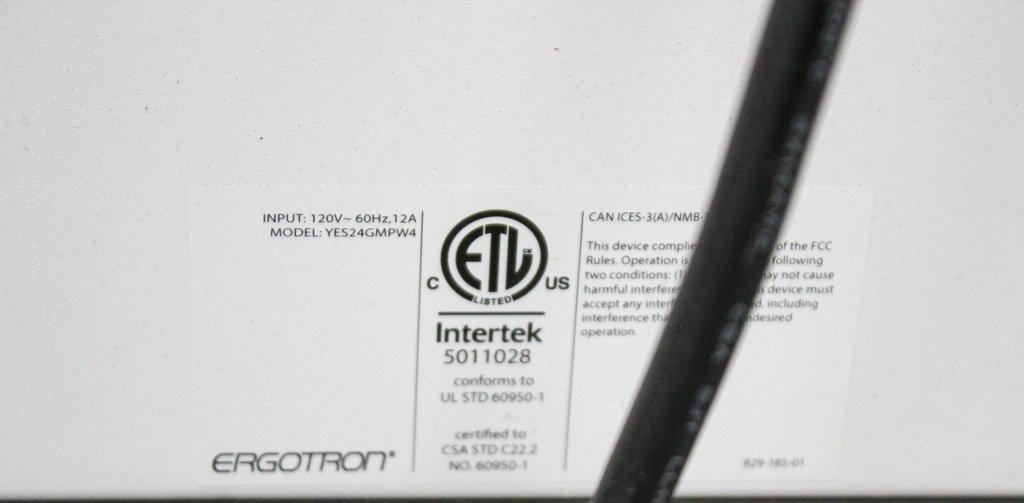 Ergotron YES24GMPW4 Charging Cart Laptops 36 Devices Durable Compact Design